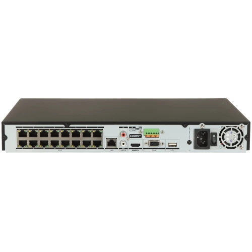 DS-7616NXI-K2/16P 16 kanálů, 16 PoE ACUSENSE IP rekordér Hikvision