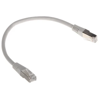 Patchcord RJ45/FTP6/0,25-GY 0,25