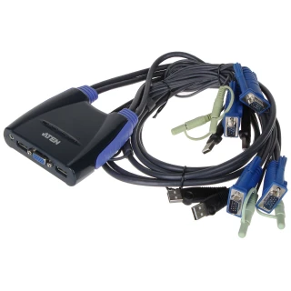 Přepínač VGA + USB CS-64US