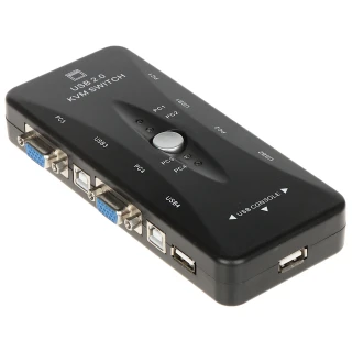 Přepínač VGA + USB VGA+USB-SW-4/1