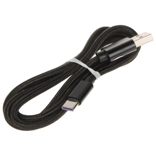 Kabel USB-W-C/USB-W-1M/NYL-B 1,0 m