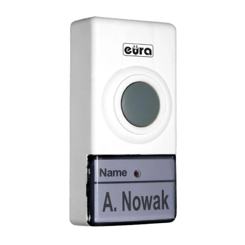 Externí tlačítko pro zvonky EURA BELL+ WDA-01A3 bílá