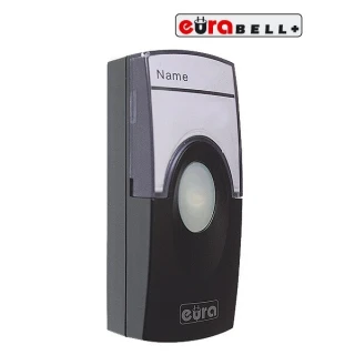 Externí tlačítko pro zvonky EURA BELL+ WDA-02A3 černá