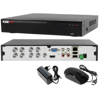 KEEYO LV-XVR84N-II 8kanálový hybridní videorekordér pro dohledové systémy