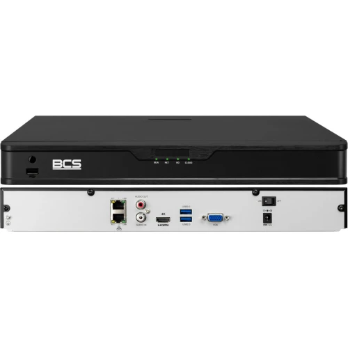BCS-P-NVR1601-4KE-III 16kanálový IP rekordér 4K