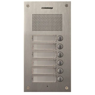 Dveřní stanice pro šest uživatelů Commax DR-6UM