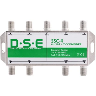 Kombinátor SAT TV signálu DSE SSC-4