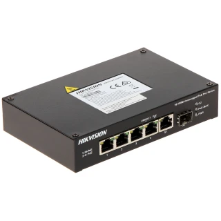 Přepínač PoE DS-3T0306HP-E/HS 5 portů +SFP Hikvision
