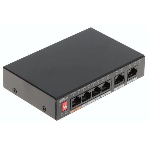 POE switch PFS3006-4ET-60-V2 4-portový DAHUA