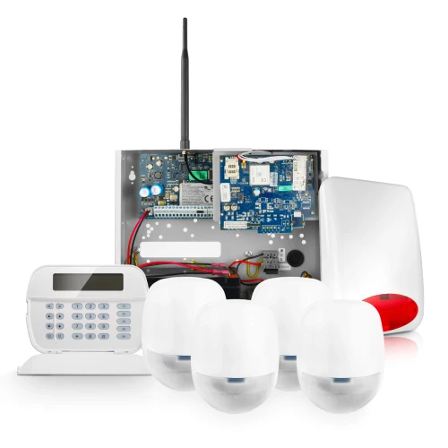 Alarmový systém DSC GTX2 4x Senzor, LCD, Mobilní aplikace, Upozornění