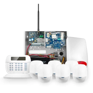 Alarmový systém DSC GTX2 6x Senzor, LCD panel, Mobilní aplikace