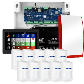 Systém alarmu Ropam NeoLTE-IP-64, 10x čidlo BOSCH, TPR-7B, GSM, Wi-Fi