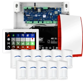 Alarmový systém Ropam NeoLTE-IP-64, 11x čidlo BOSCH, TPR-7W, GSM, Wi-Fi