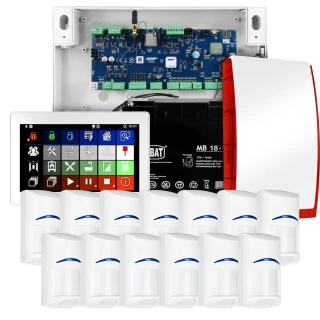 Systém alarmu Ropam NeoLTE-IP-64, 13x čidlo BOSCH, TPR-7W, GSM, Wi-Fi