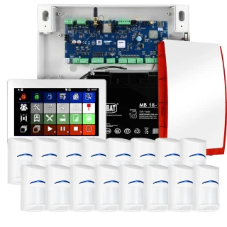 Alarmový systém Ropam NeoLTE-IP-64, 16x čidlo BOSCH, TPR-7W, GSM, Wi-Fi