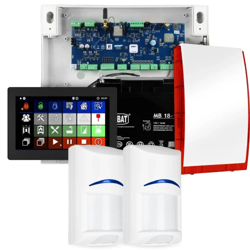 Alarmový systém Ropam NeoLTE-IP-64, 2x čidlo BOSCH, TPR-7B, GSM, Wi-Fi