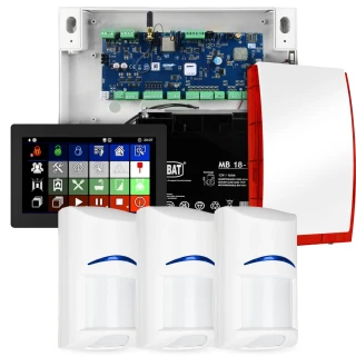 Systém alarmu Ropam NeoLTE-IP-64, 3x čidlo BOSCH, TPR-7B, GSM, Wi-Fi