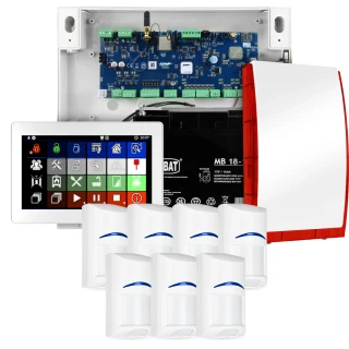 Alarmový systém Ropam NeoLTE-IP-64, 7x čidlo BOSCH, TPR-7W, GSM, Wi-Fi