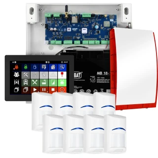 Alarmový systém Ropam NeoLTE-IP-64, 8x čidlo BOSCH, TPR-7B, GSM, Wi-Fi