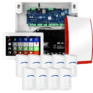Alarmový systém Ropam NeoLTE-IP-64, 9x čidlo BOSCH, TPR-7W, GSM, Wi-Fi