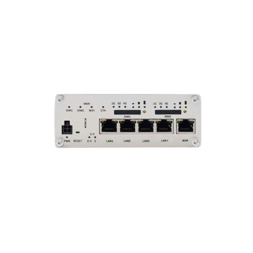 Teltonika RUTX12 | Profesionální průmyslový 4G LTE router | Cat 6, Dual Sim, 1x Gigabit WAN, 3x Gigabit LAN, WiFi 802.11 AC