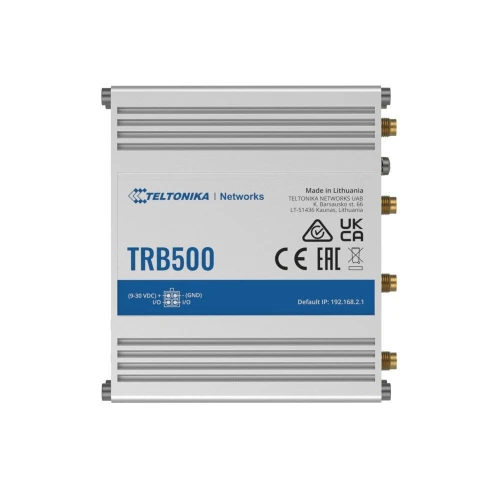 Teltonika TRB500 | Gateway, 5G Gateway | SA &amp; NSA, 1x RJ45 1000Mbps, 1x mini SIM karta