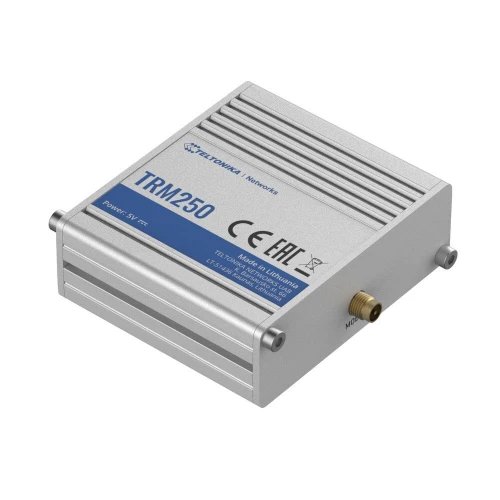 Teltonika TRM250 | Průmyslový modem | 4G/LTE (Cat M1), NB-IoT, 3G, 2G, mini SIM, IP30