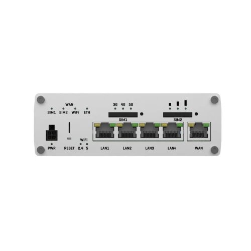 Teltonika RUTX50 | Profesionální průmyslový router | 5G, Wi-Fi 5, Dual SIM, 5x RJ45 1000Mbps
