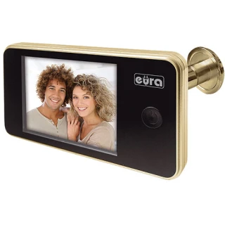 EURA VDP-01C1 ERIS GOLD 3,2'' LCD video dveřní kukátko