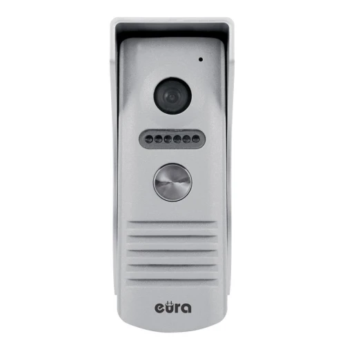 Videotelefon "EURA" VDP-40A3 FENIKS+ - černý, 7", WiFi, otevírání 2 vstupů, AHD, Tuya