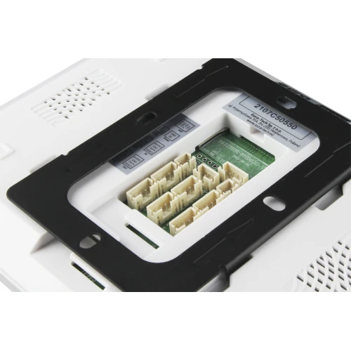 Monitor EURA VDA-02C5 - bílý, 7'' LCD, FHD, podpora 2 vstupů