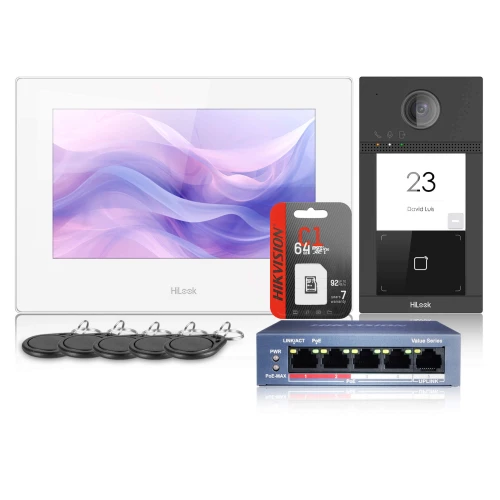 Wideodomophon HiLook IP-VIS-Pro-W