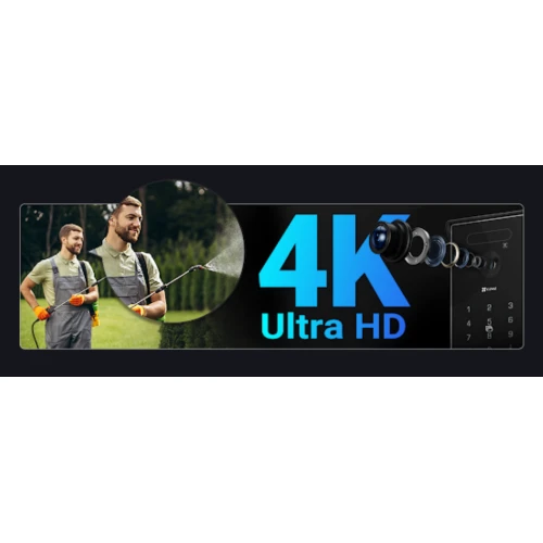WiFi videotelefon EZVIZ HP7 PRO 4K, ověřování obličeje, dálkové otevírání, detekce pohybu