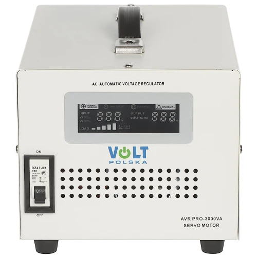 Stabilizátor síťového napětí AVR-PRO-3000VA VOLT Polska