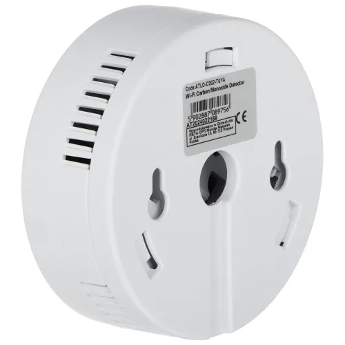 Bezprzewodowa czujka tlenku węgla (czadu) ATLO-CD02-TUYA Wi-Fi, Tuya Smart