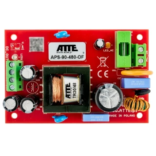 Zasilacz sieciowy SMPS 48V 2A 90W ATTE APS-90-480-OF