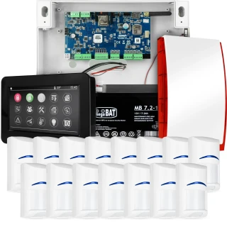 Ropam NeoGSM-IP Alarm Kit 15 x Bosch Detektor dotykové klávesnice TPR-4BS Wifi GSM