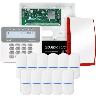 Sada alarmů SATEL PERFECTA 32-WRL LTE, 11x čidlo, siréna, ovladač