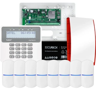 Sada alarmu SATEL PERFECTA 32-WRL LTE, 8x detektor PET, siréna, ovladač