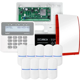 Sada alarmu SATEL PERFECTA 32-WRL LTE, 9x detektor PET, siréna, klávesnice