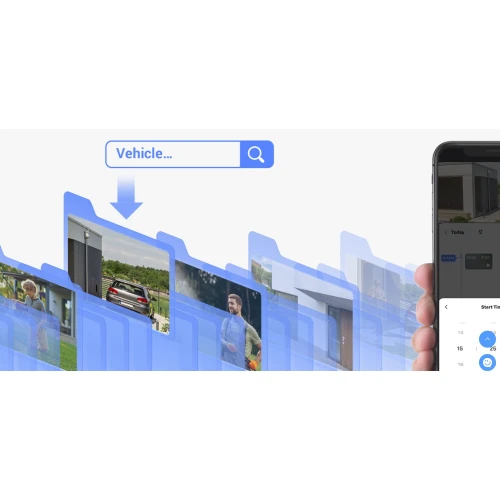 Sada pro monitorování EZVIZ 4x kamera PoE 8Mpx, rekordér, disk 2TB