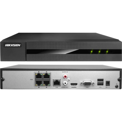 Sada pro IP monitoring 2x IPCAM-B4 Black 4MPx IR 30m Hikvision
