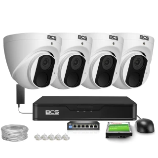 5Mpx IP dome kamera BCS-P-EIP15FSR3 s pevným objektivem 2,8 mm