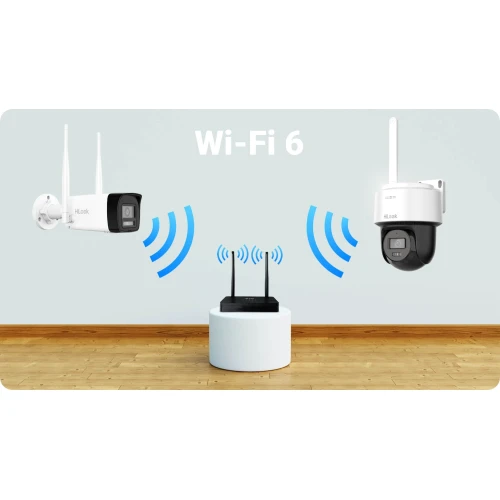 Sada pro Wi-Fi monitorování HiLook by Hikvision EasyLink WIFIKIT-BP4-4CH