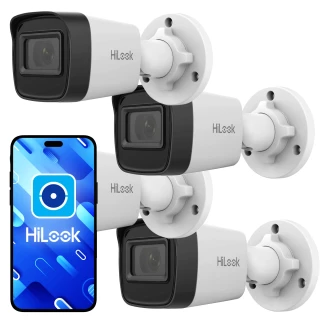 Sada tubusových IP kamer HiLook by Hikvision 4x IPCAM-B4-P 2K+
