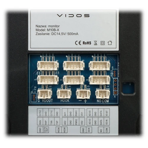 Vnitřní panel M10B-X VIDOS