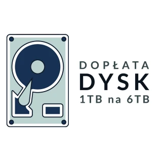 Rozšíření disku na 6 TB - příplatek